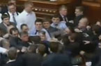 烏克蘭議會“全武行”
