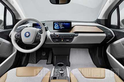 宝马发布新款纯电动汽车i3,2014年上半年中