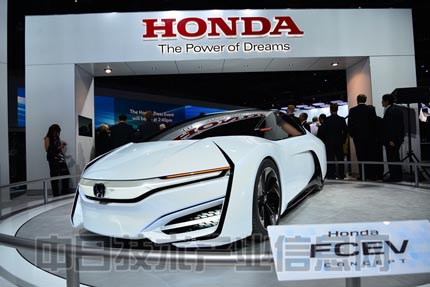 本田计划2015年上市新型燃料电池车