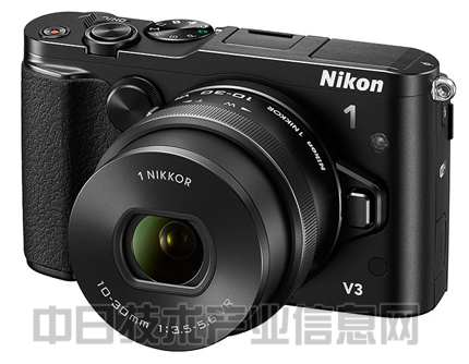尼康发布旗舰款无反相机Nikon 1 V3,连拍和A