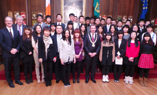 北京-都柏林国际学院30名学生赴爱尔兰学习交