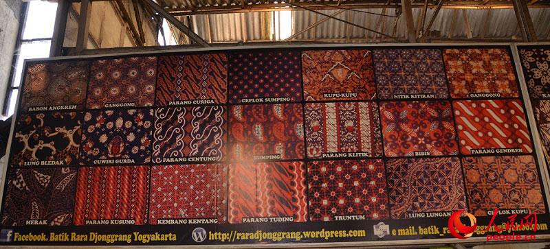 高清组图:印尼国宝蜡染布