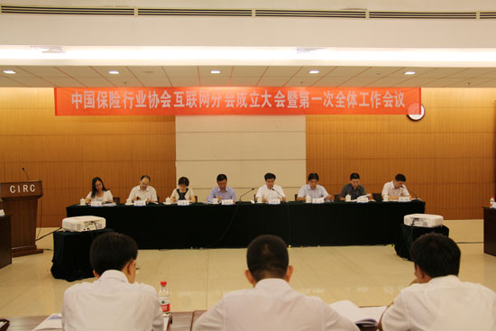 中国保险行业协会互联网分会在京成立