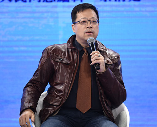 電眾數碼首席營銷官尹敬業發言