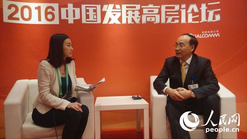 中国北方工业公司总裁植玉林接受人民网采访
