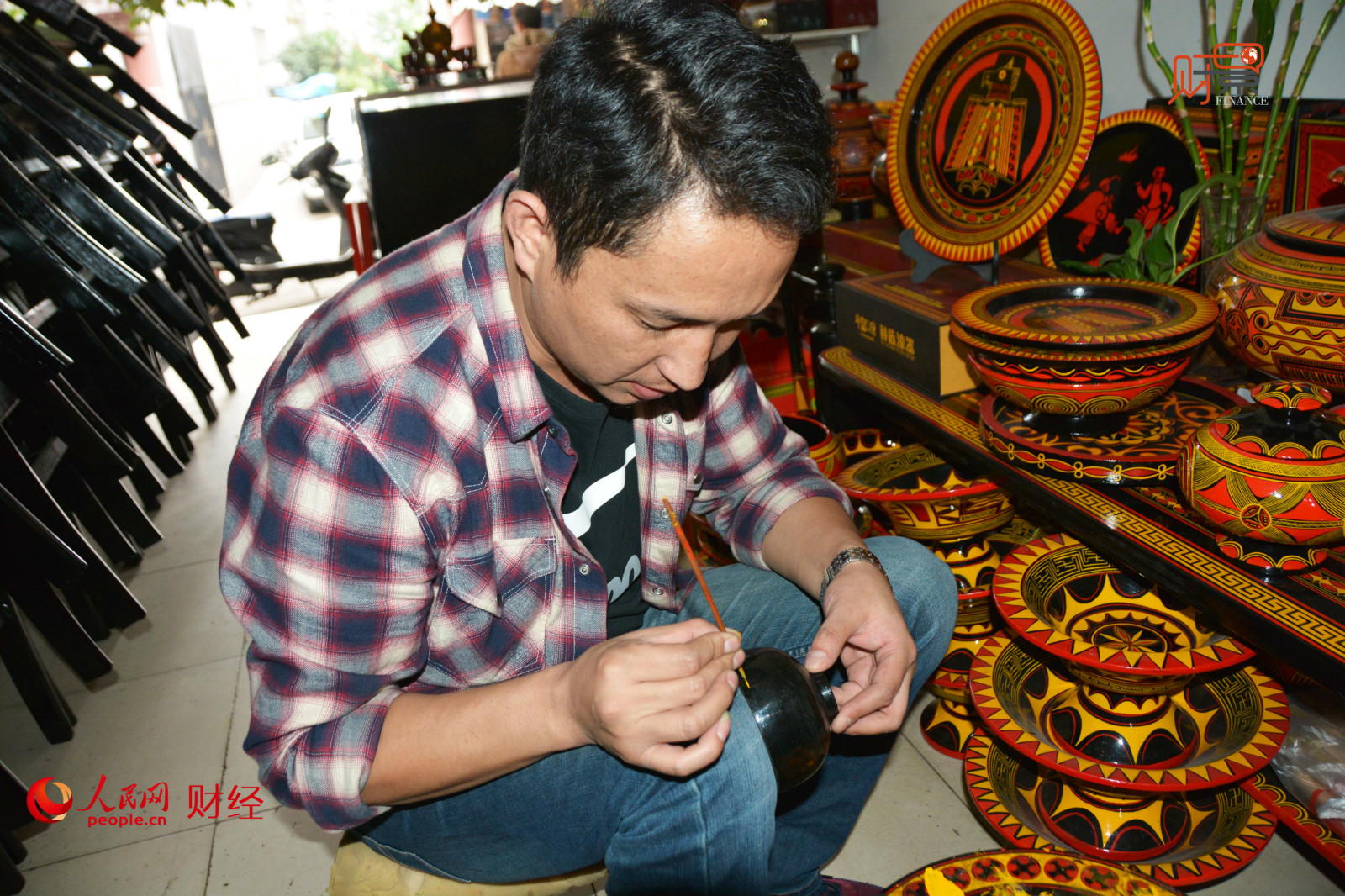 彝族漆器技藝的傳承人