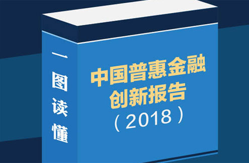 一圖讀懂《中國普惠金融創新報告（2018）》