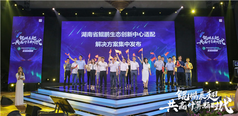 湖南省鲲鹏生态创新中心适配解决方案集中发布