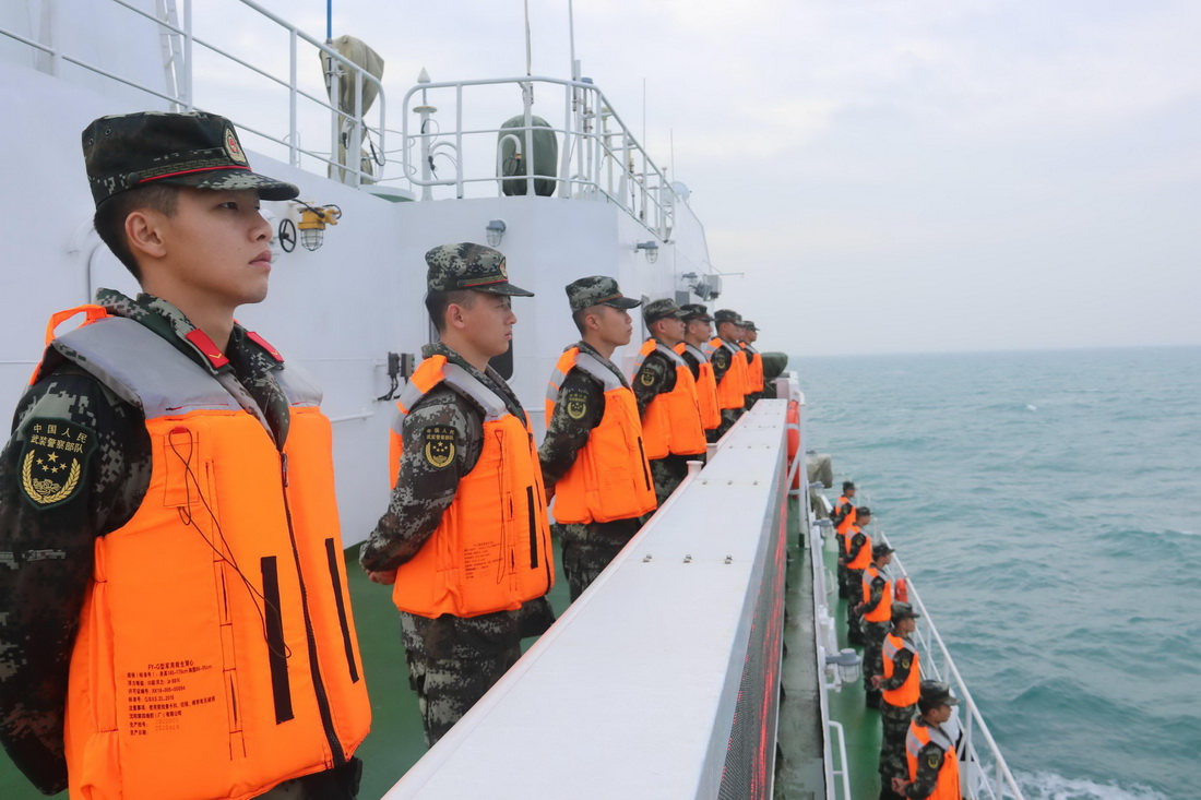 中越海警開展2021年第二次北部灣海域聯合巡航 
