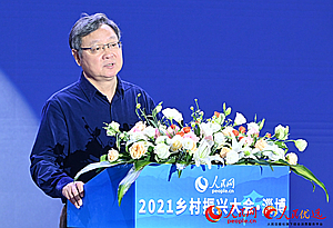 清華大學中國農村研究院副院長張紅宇作主旨演講