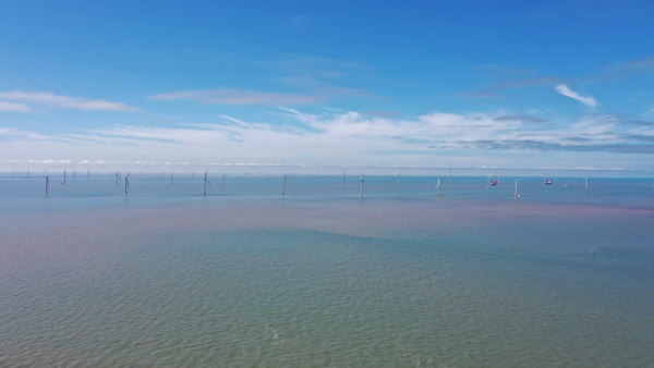 “一帶一路”結碩果國內首個中外合資海上風電項目全部建成投產