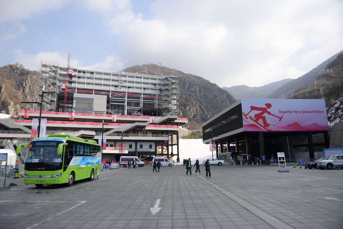 延慶國家高山滑雪中心無障礙設施建設基本完成