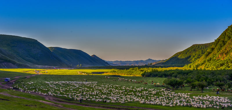 内蒙古阿鲁科尔沁草原游牧系统。农业农村部供图