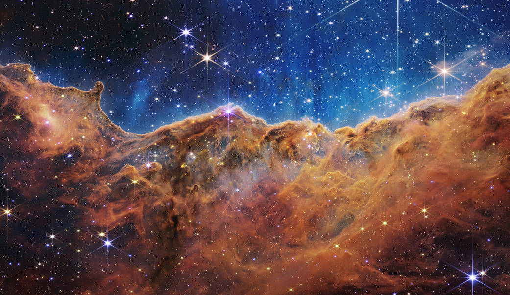 船底座大星云。图片来源：NASA官网
