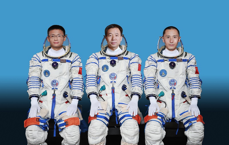 神舟十六號航天員乘組。中國載人航天工程辦公室供圖