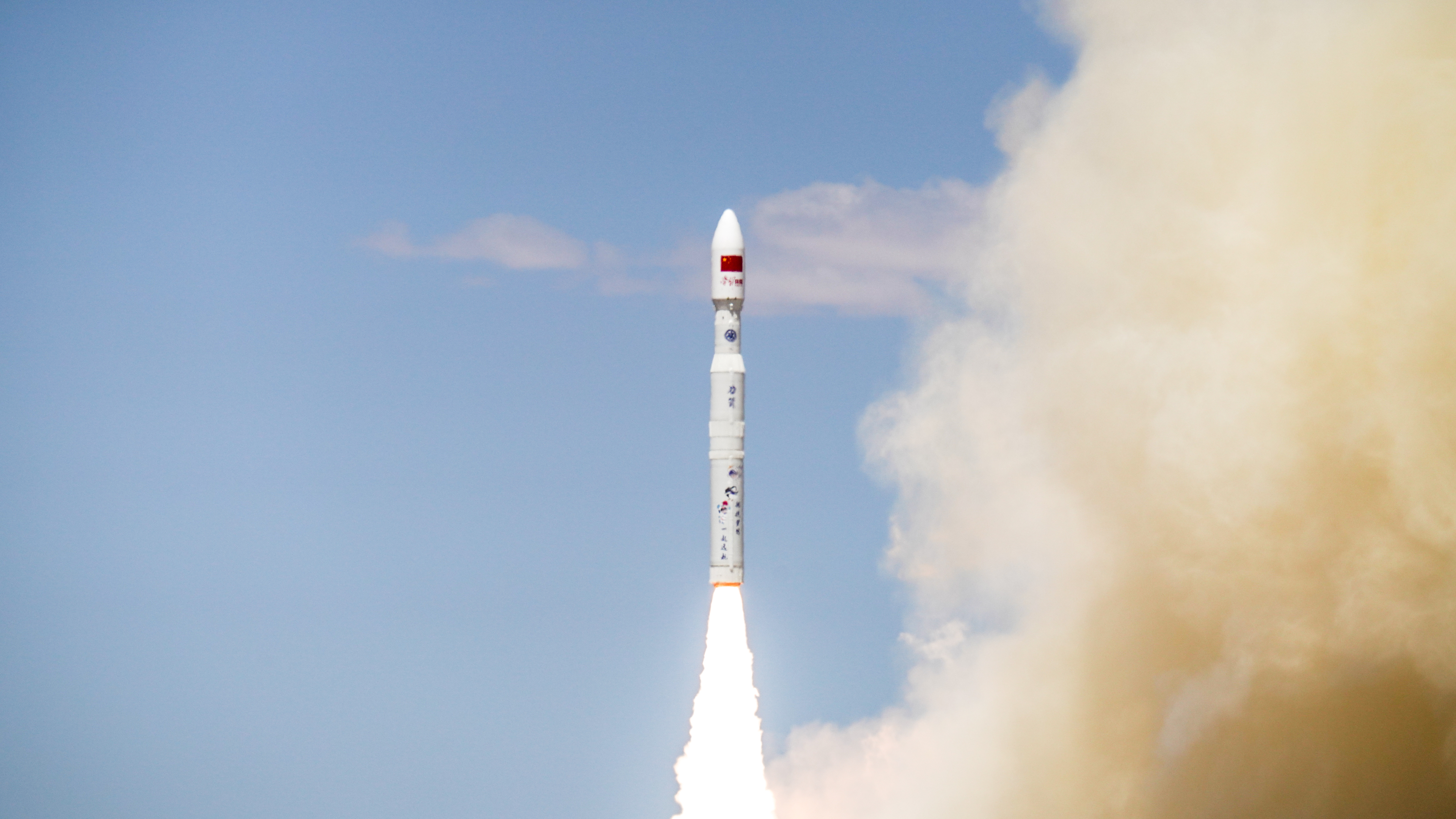 力箭一號遙二運載火箭發射升空。中國科學院力學研究所供圖