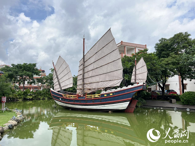 在龍海區，木船制作成為一項非遺，得到傳承和保護。人民網 陳騰攝