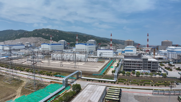 “和气一号”能源站蒸汽管道
。国家原子能机构大力推动核能综合利用，受访者供图</p><p style=