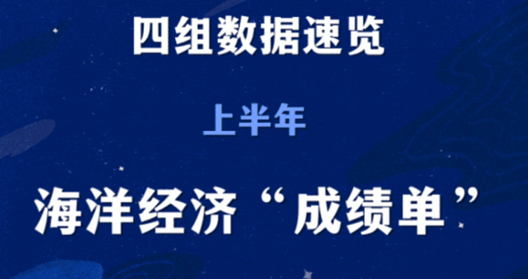 中国を数えて読む｜4組のデータ速覧上半期の海洋経済「成績表」