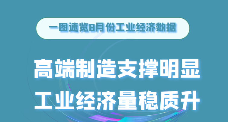 数读中国 | 高端制造支撑工业经济量稳质升