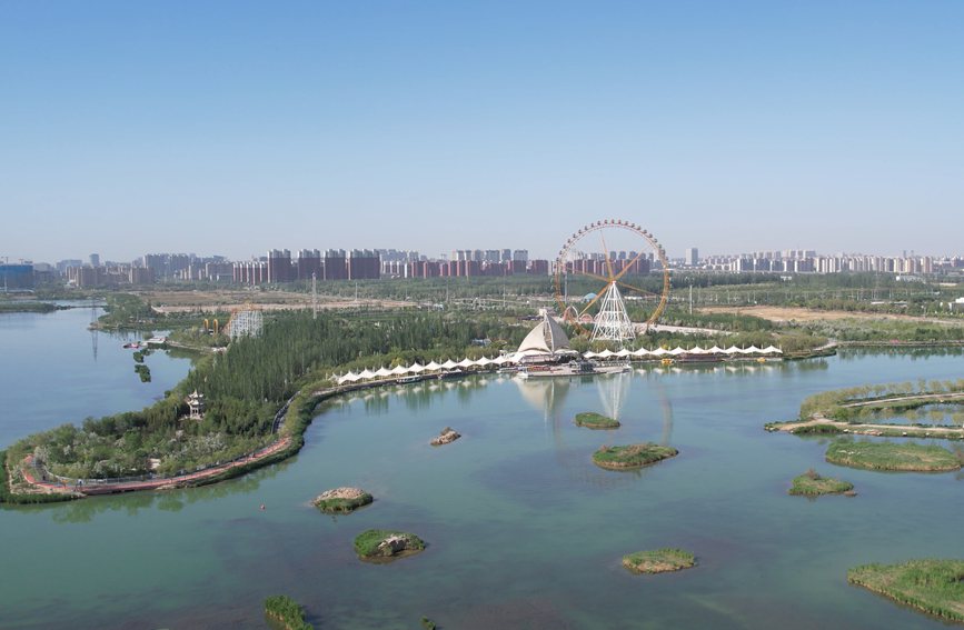 行进中国丨宁夏银川：一城湖光半城景