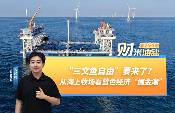 “三文鱼自由”要来了？从海上牧场看蓝色经济“掘金潮”
