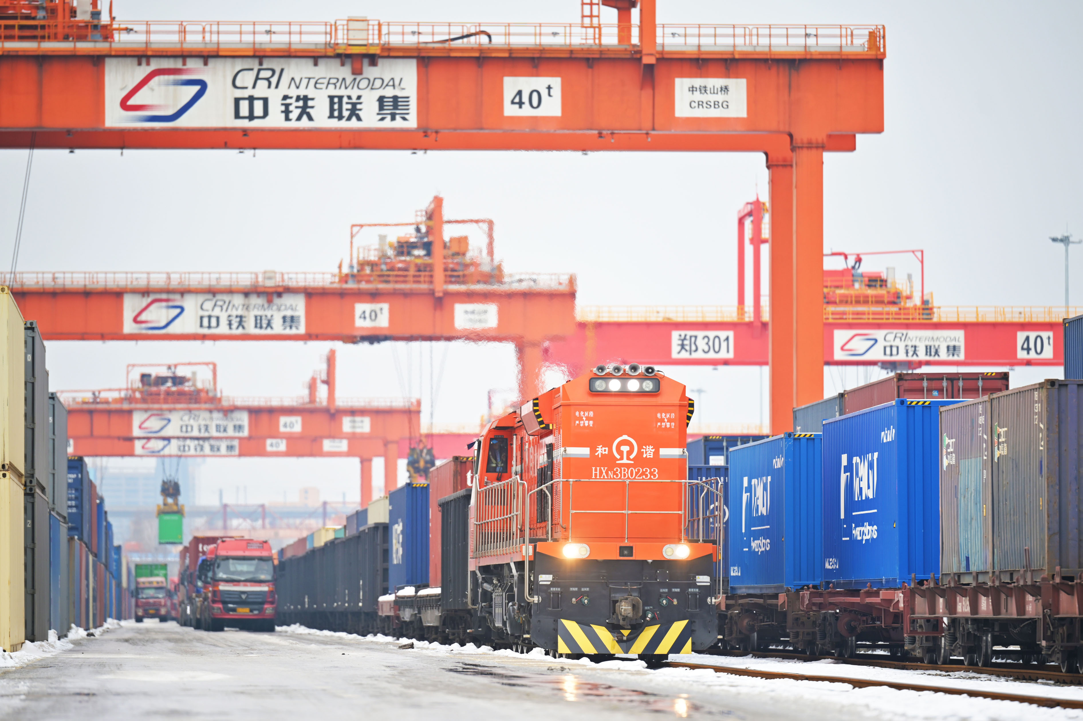 河南郑州：保障中欧班列开行安全畅通