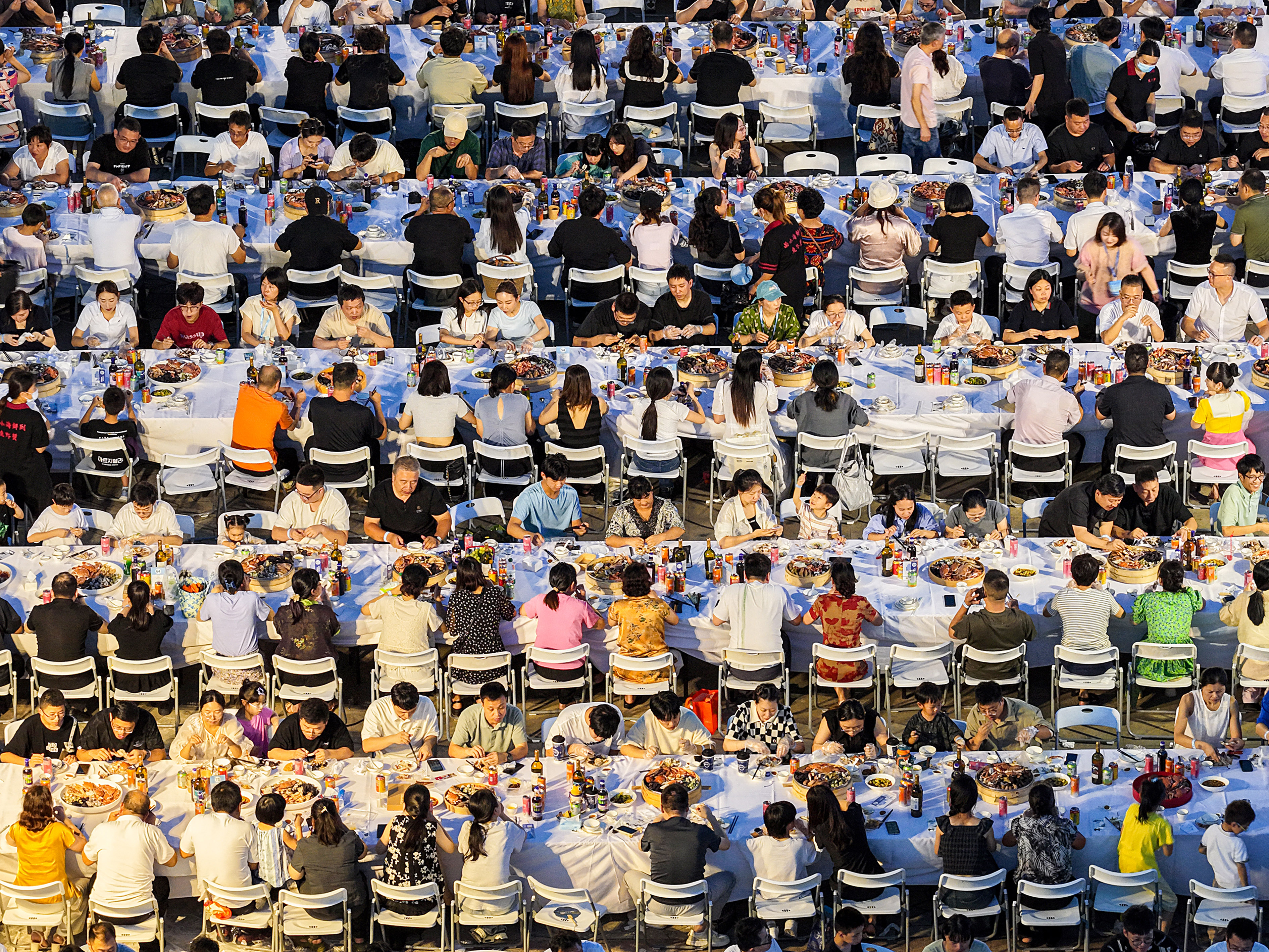 浙江台州：千人宴 品海鲜