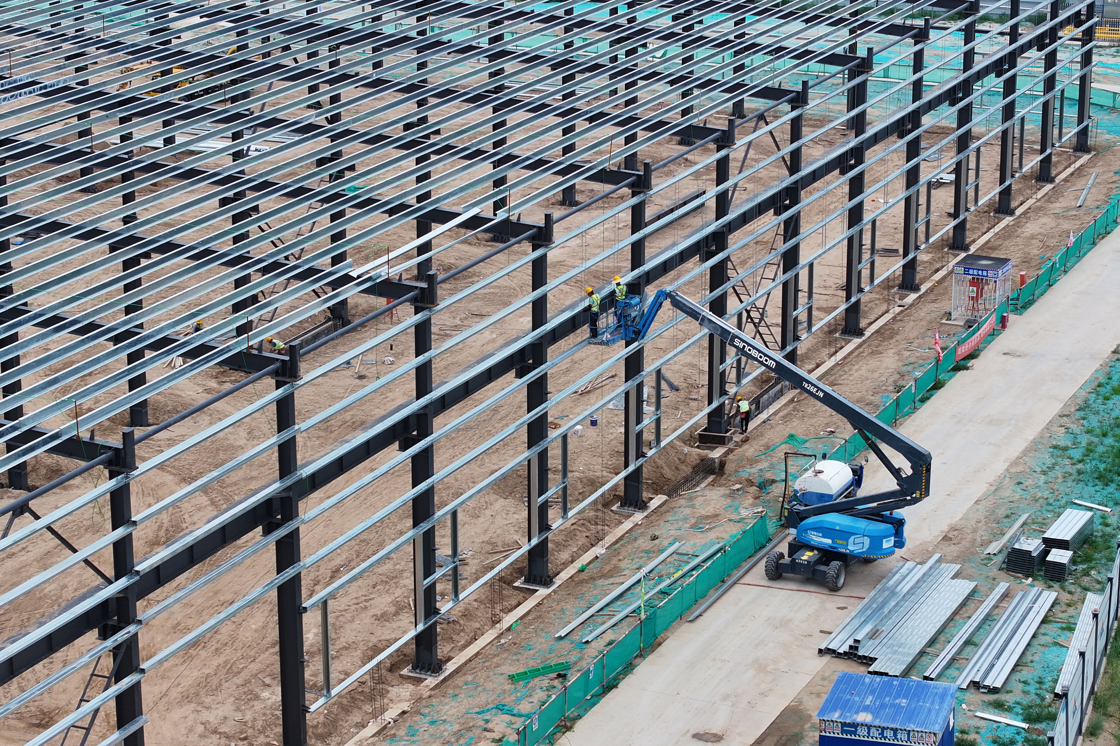 宁夏银川：高端装备智能制造产业园项目建设加速推进