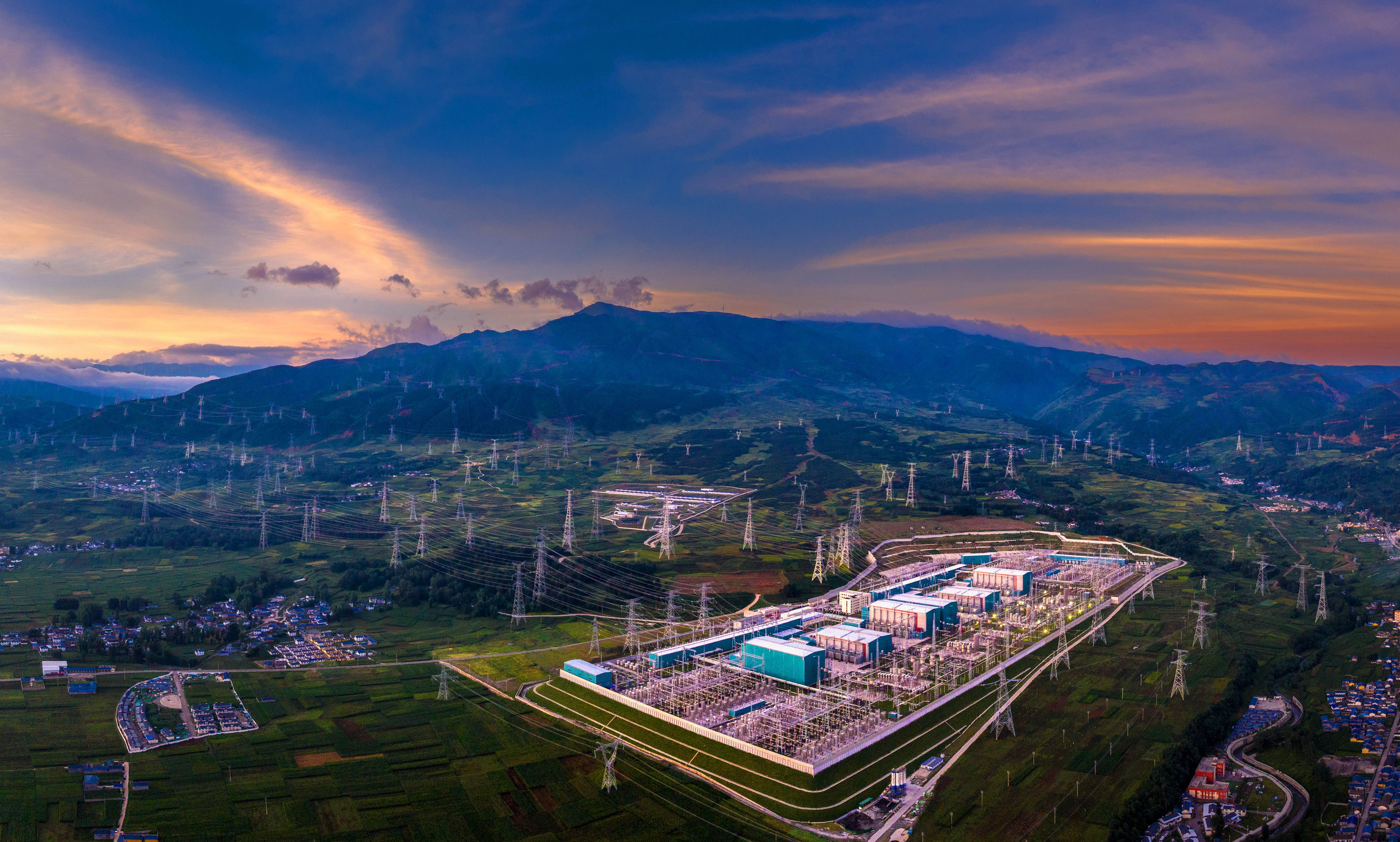 四川凉山：布拖换流站