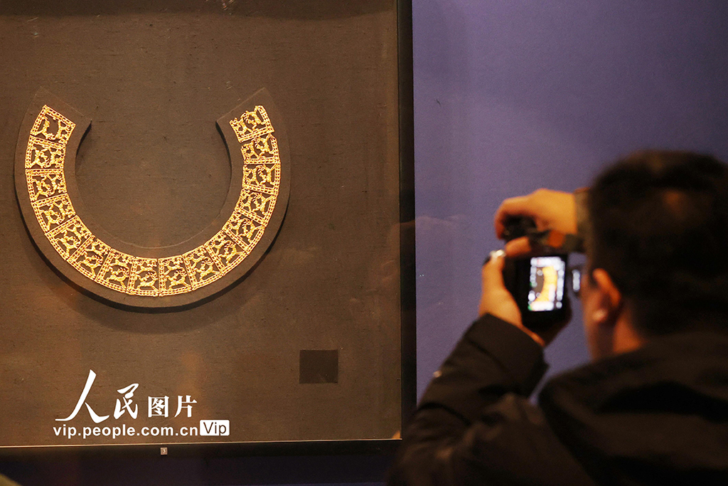 “黄金缕——香港故宫文化博物馆藏古代金器展”在首都博物馆开展