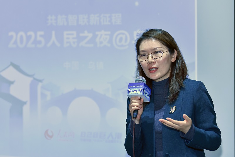 深信服科技副總裁付 夏冰。人民網記者 任峰濤攝