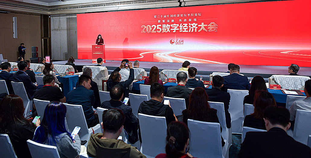 “2025數字經濟大會”現場