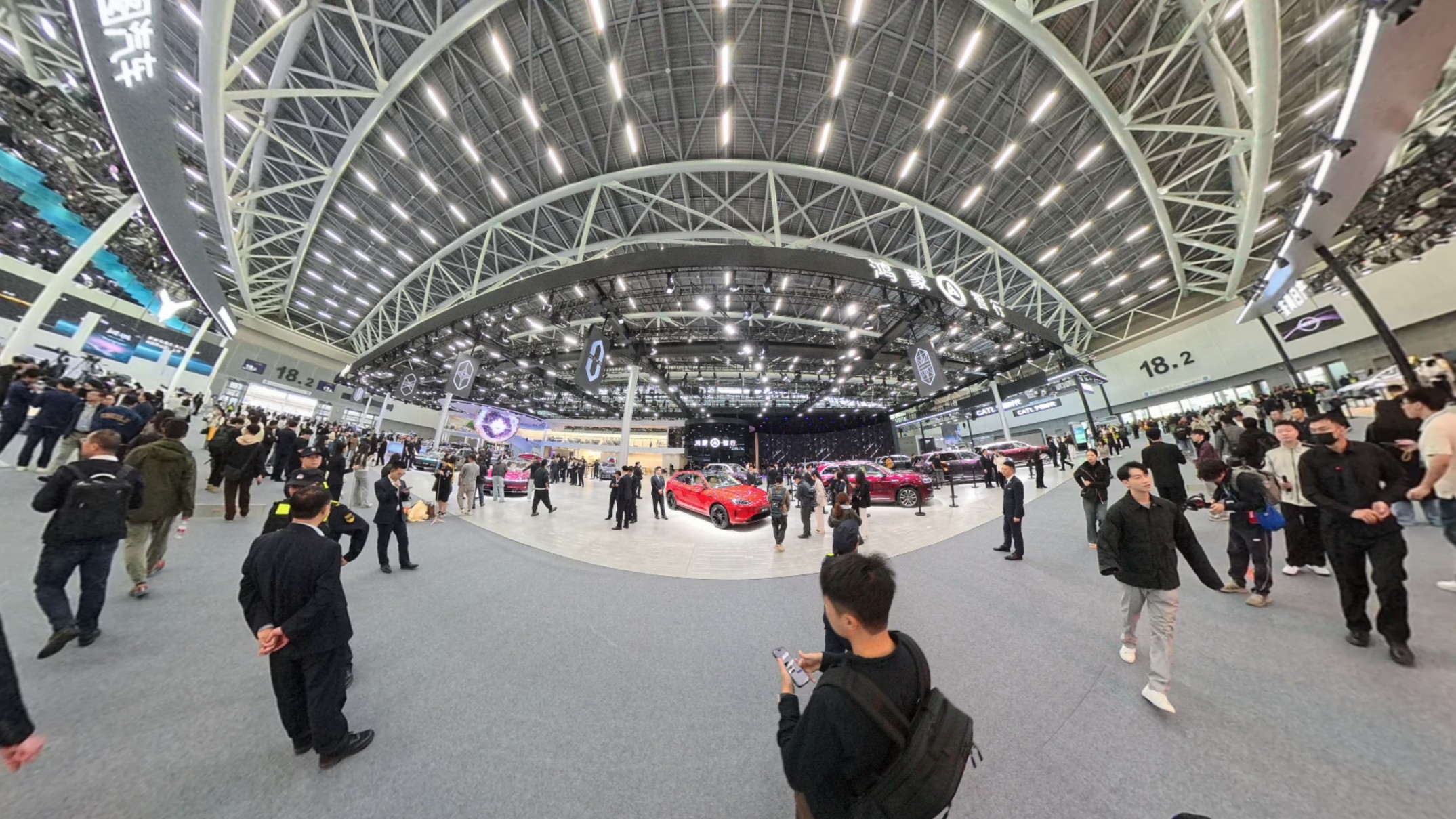 車展現場。人民網記者 王天樂攝