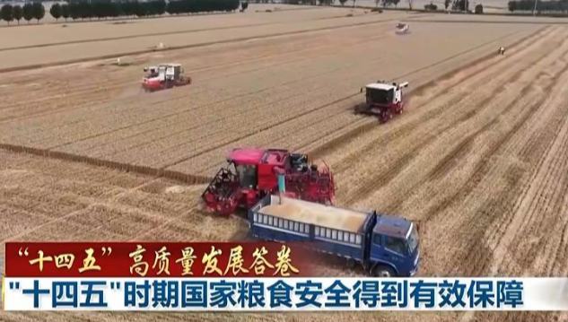 “十四五”时期国家粮食安全得到有效保障