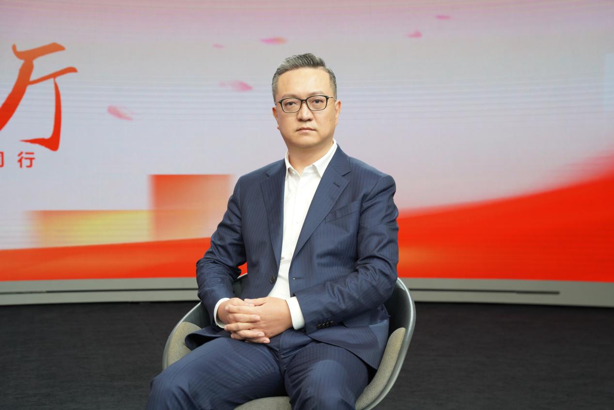 京東工業副總裁丁德明。人民網記者 趙晨攝