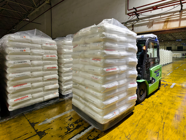 打包好的POE正在裝車。受訪者供圖