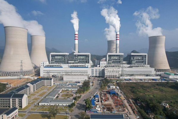 清遠電廠全景。受訪者供圖