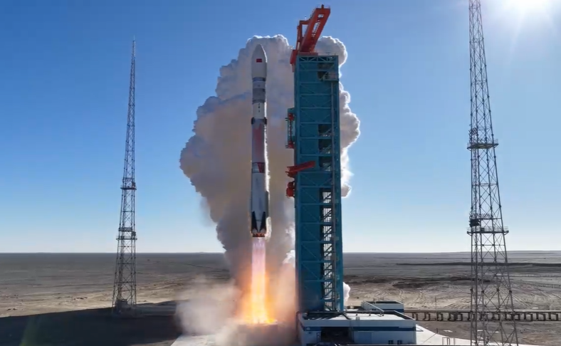 2025年12月3日,朱雀三号首飞现场。受访者供图