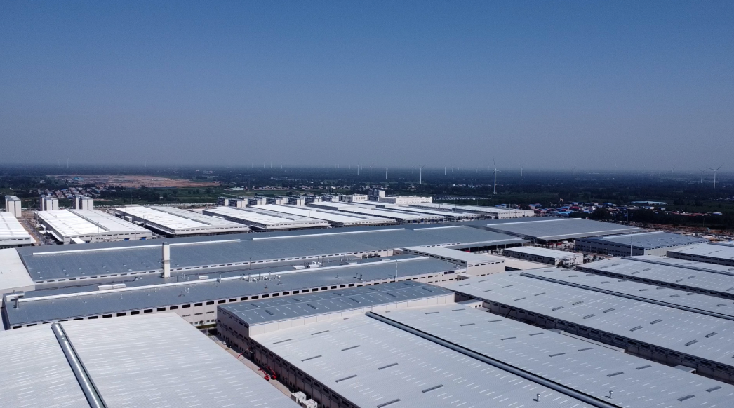 鄭州比亞迪超級工廠產業園區。受訪者供圖