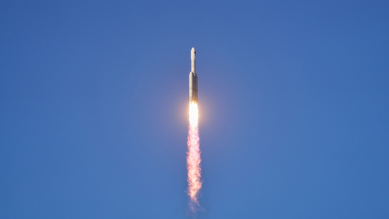 力箭二號運載火箭首飛成功。中科宇航供圖