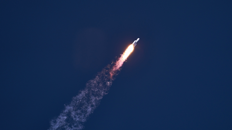 力箭二號運載火箭首飛成功。中科宇航供圖