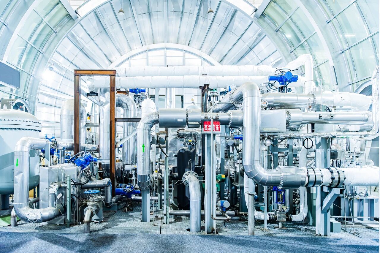 “超碳一號”全球示范工程第二台機組並網發電。受訪者供圖
