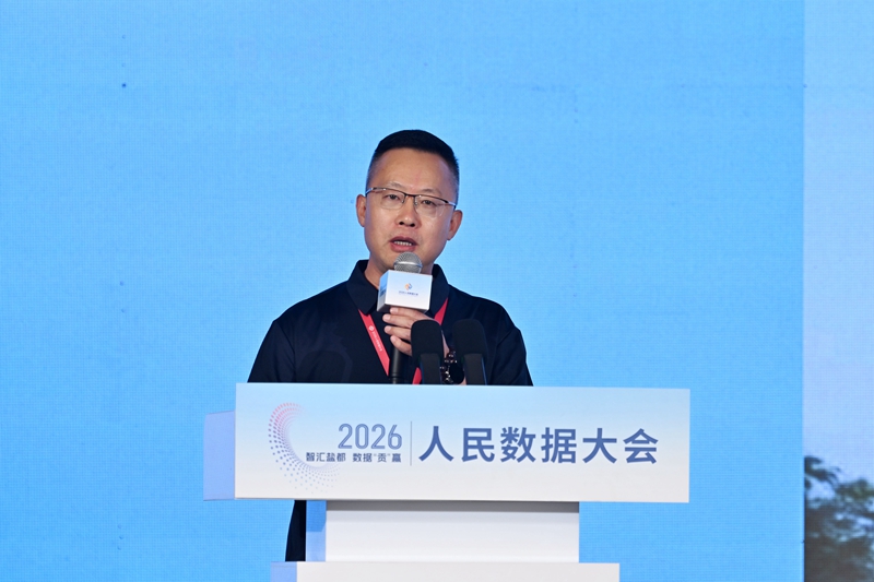 同福集團股份有限公司副總裁侯會斌。人民網記者 翁奇羽攝