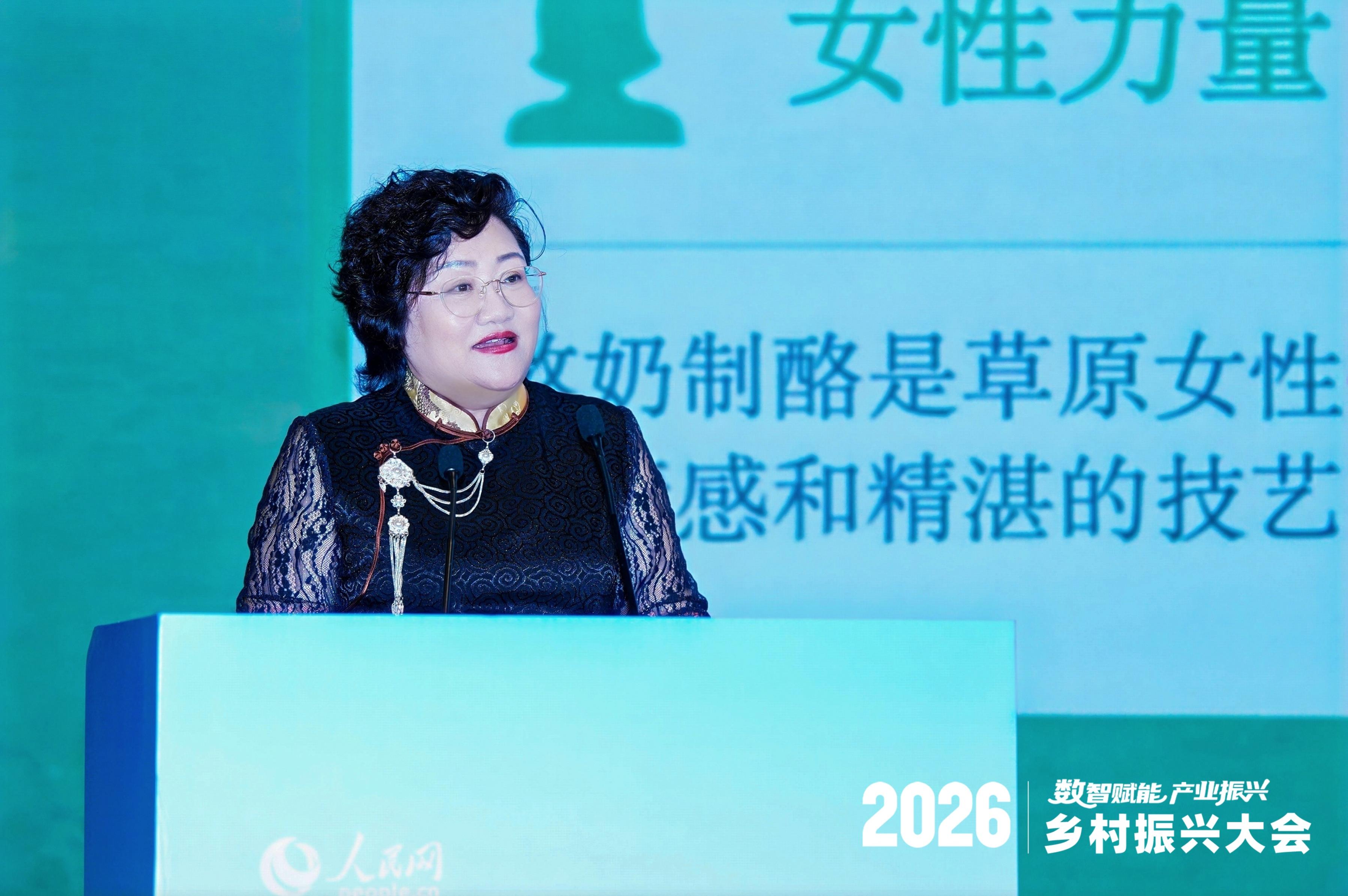 李晓芳分享奶酪行业的数智化探索。聂丛笑摄