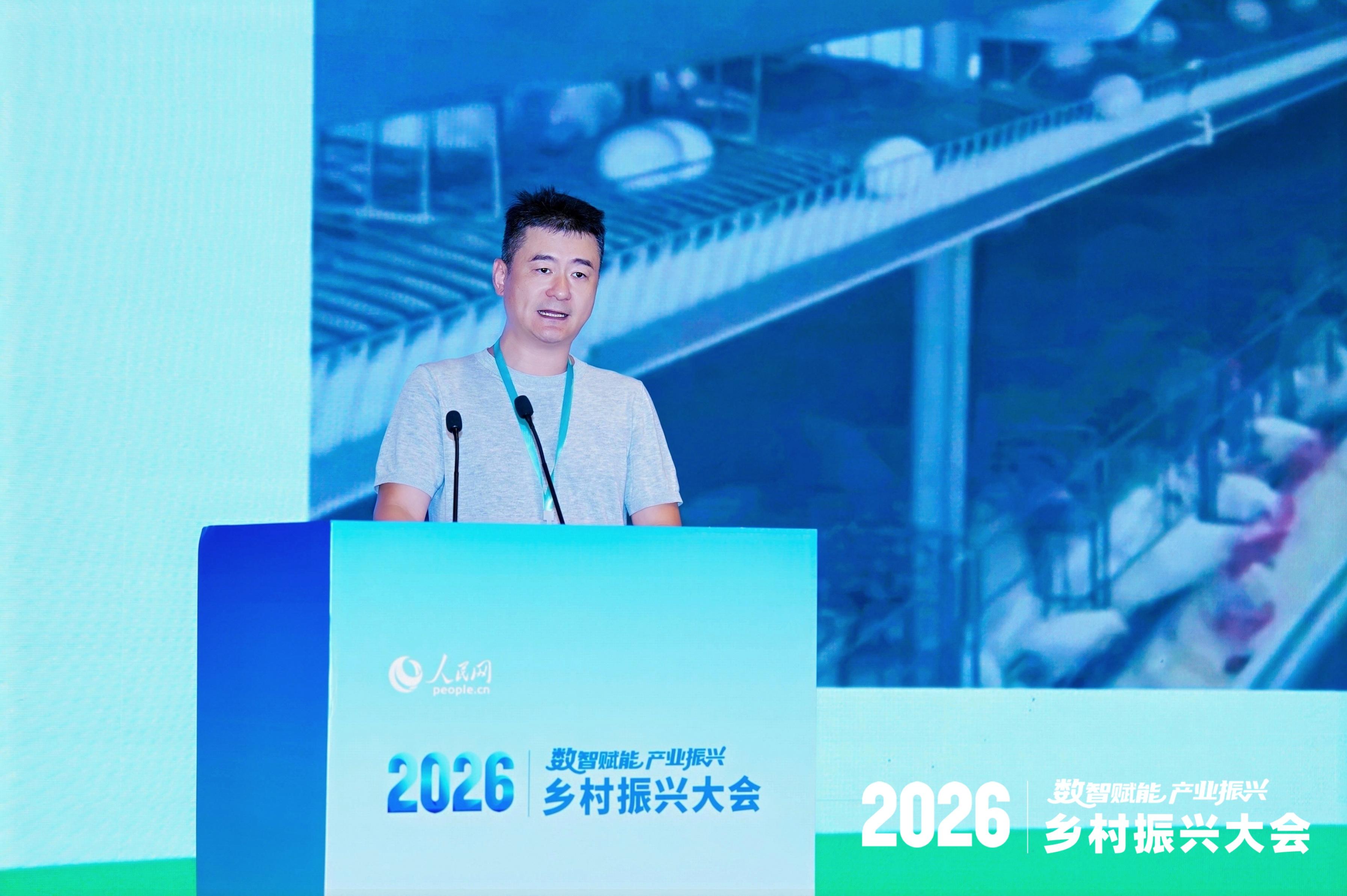 罗守卫讲述自己眼中的科技兴农。刘磊摄