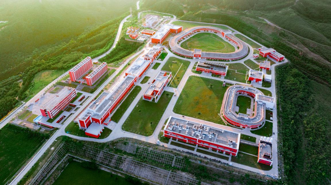 強流重離子加速器裝置航拍圖。中國科學院供圖