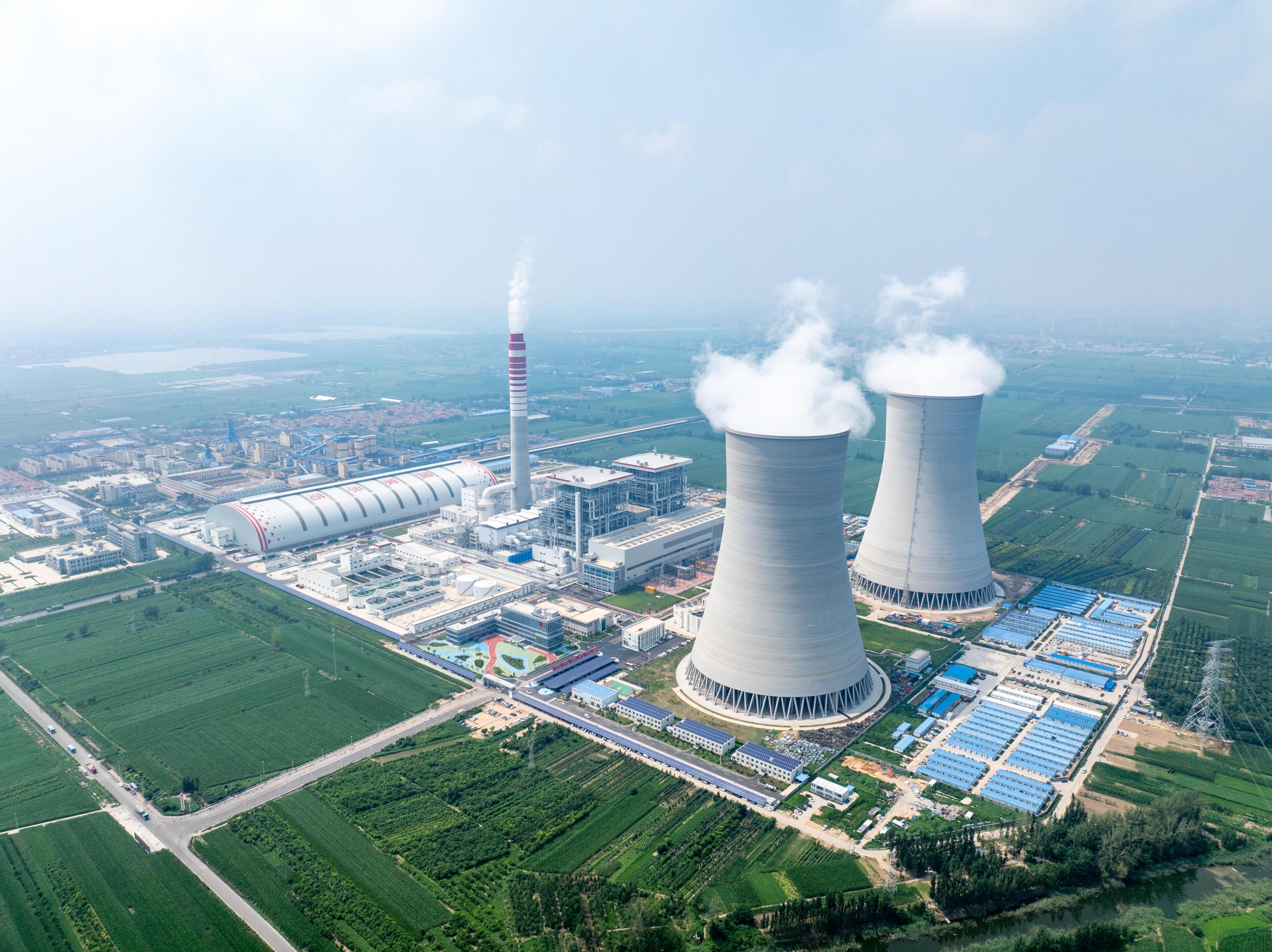 630°國家電力示范項目全容量投運現場。 梁楷文攝