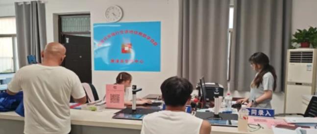 濉溪縣靠前服務，增設下沉辦理點。