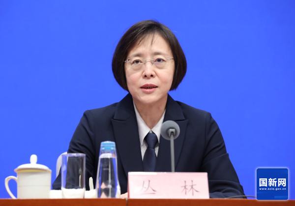 金融監管總局副局長叢林。來源：國新網